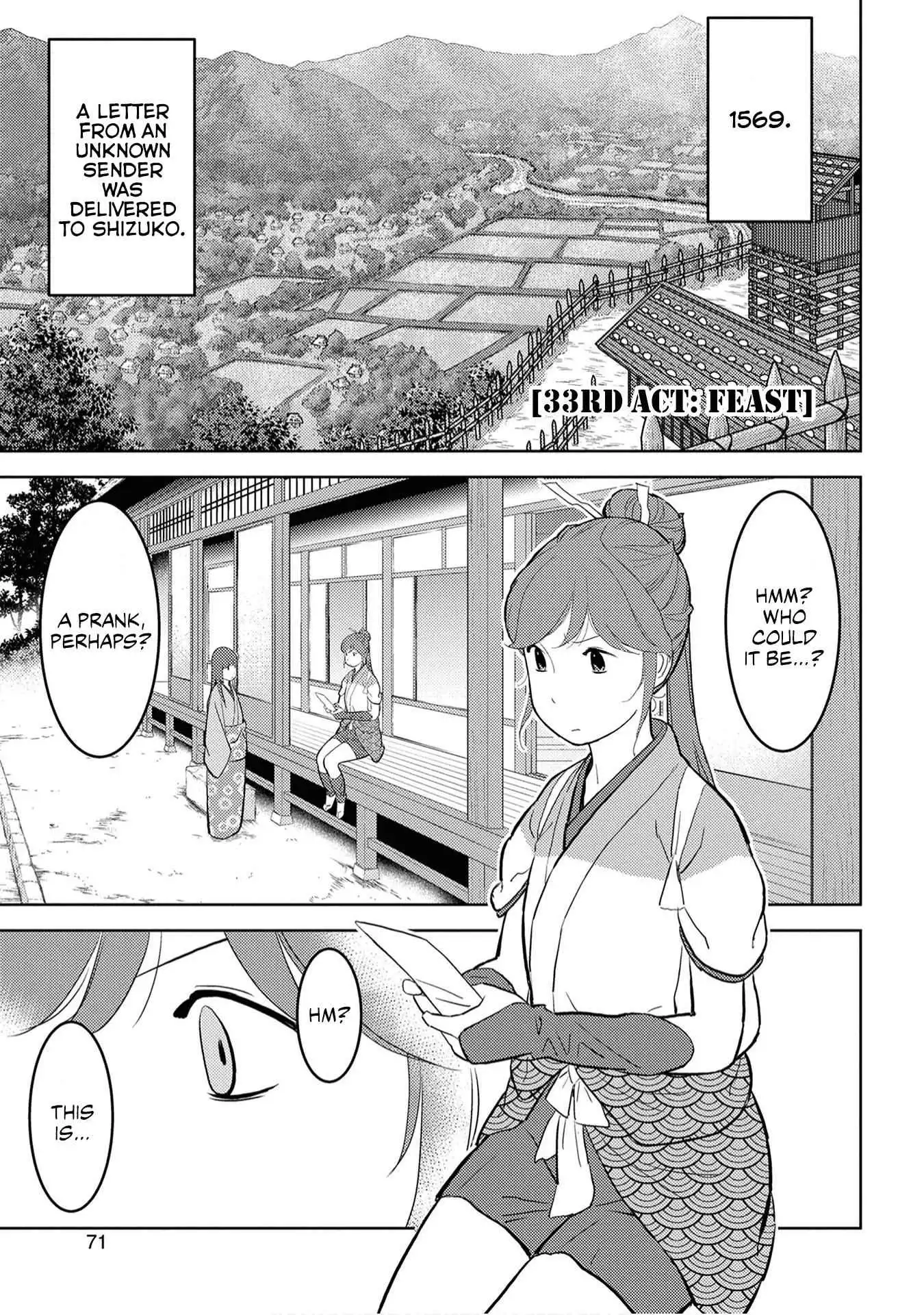 Sengoku Komachi Kuroutan: Noukou Giga [ALL CHAPTERS] Chapter 33 2